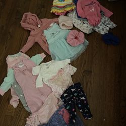 Baby Girls Clothes 0/3 And 6 Months
