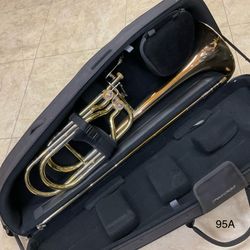 Getzen Eterna Series Bass Trombone 1062 FDR with Case