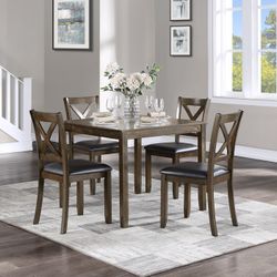 758389 4PCS DINETTE SET - TABLE & 4 CHAIRS