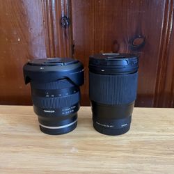 Camera Lenses 