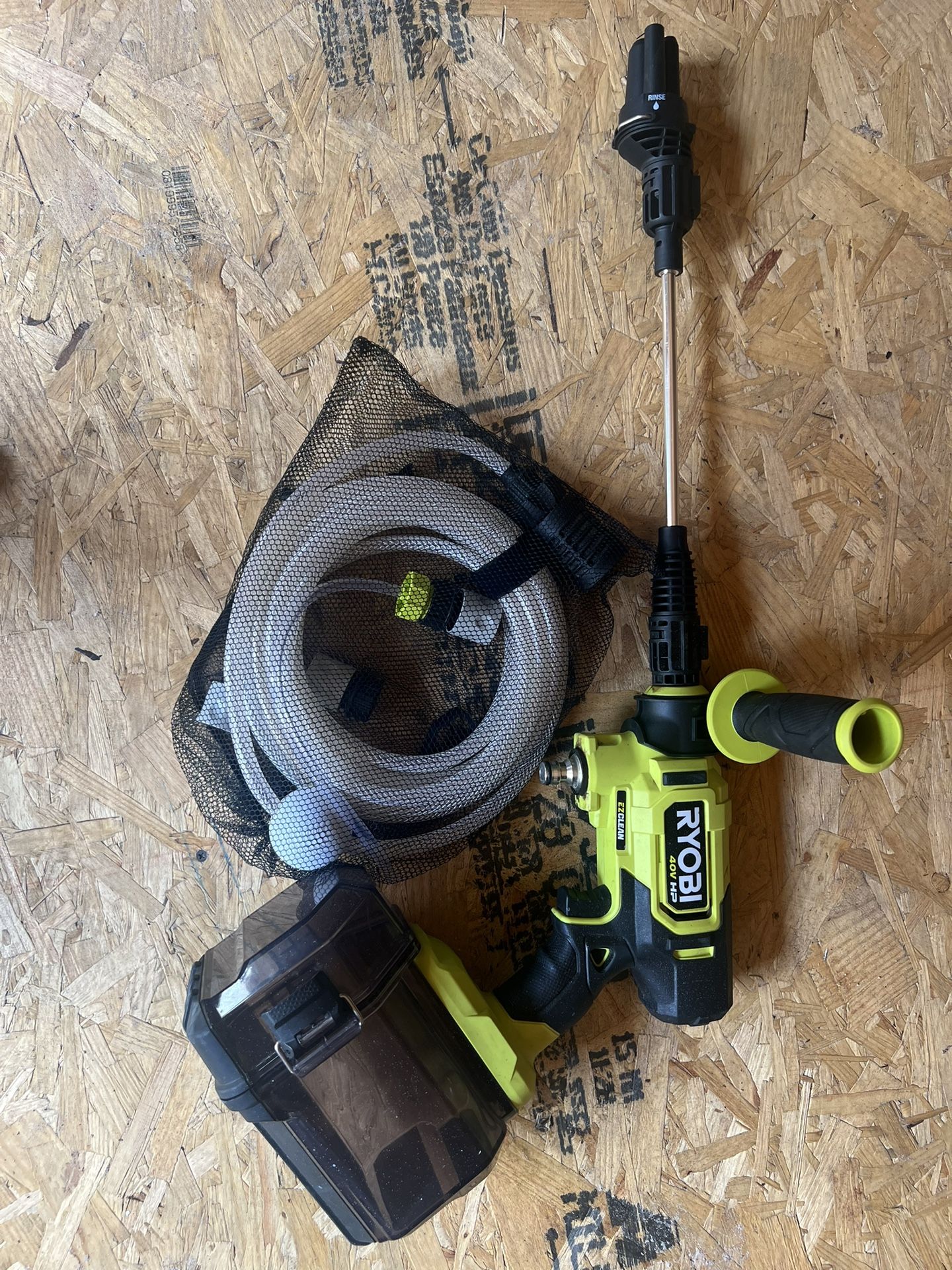 RYOBI 40V HP Brushless EZClean 600 PSI 0.7 GPM Cold Water Electric Power Cleaner (Tool-Only)