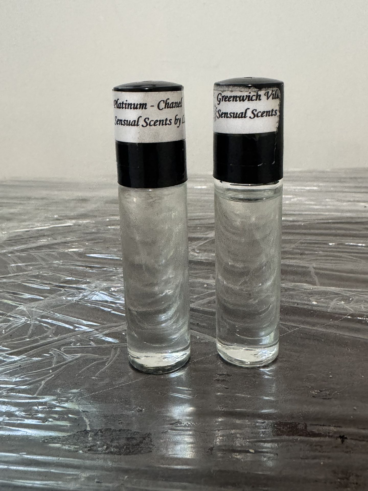 2 Cologne Oils(Chanel Platinum) and (Greenwich village)