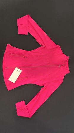 Hot pink lululemon define jacket