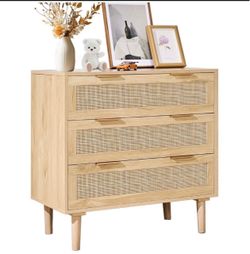 3-Drawer Rattan  Dreeser