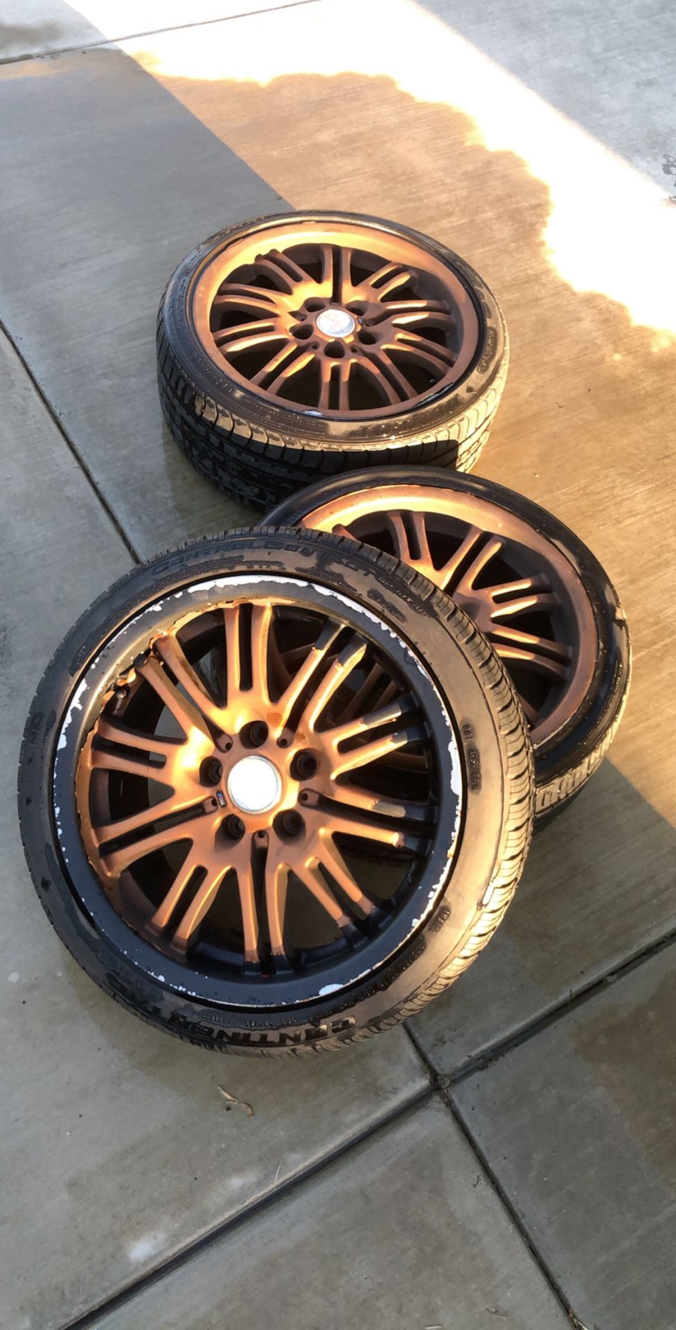 E46 M3 eurotek wheels 19” 5x120
