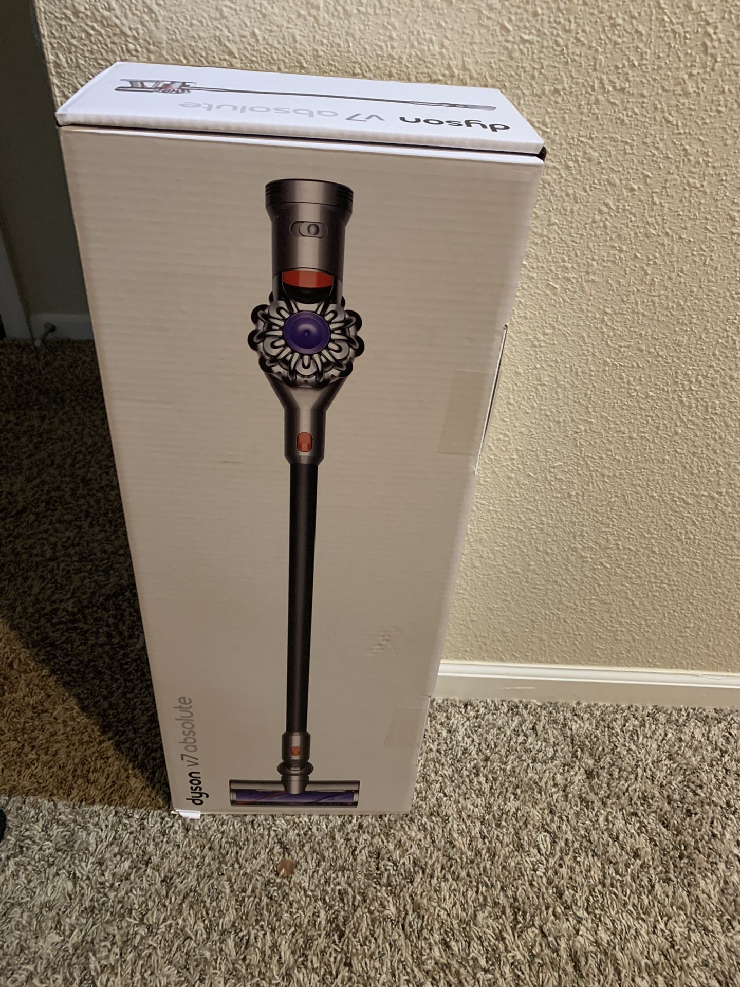 *brand new* *unopened* Dyson V7 Absolute with included in warranty and all attachments. Available to ship for a small fee or pickup in downtown chicag