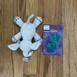 Pacifier Holder With New Pacifiers