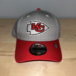 Kansas City Chiefs New Era Grey/Red Snapback NEW
