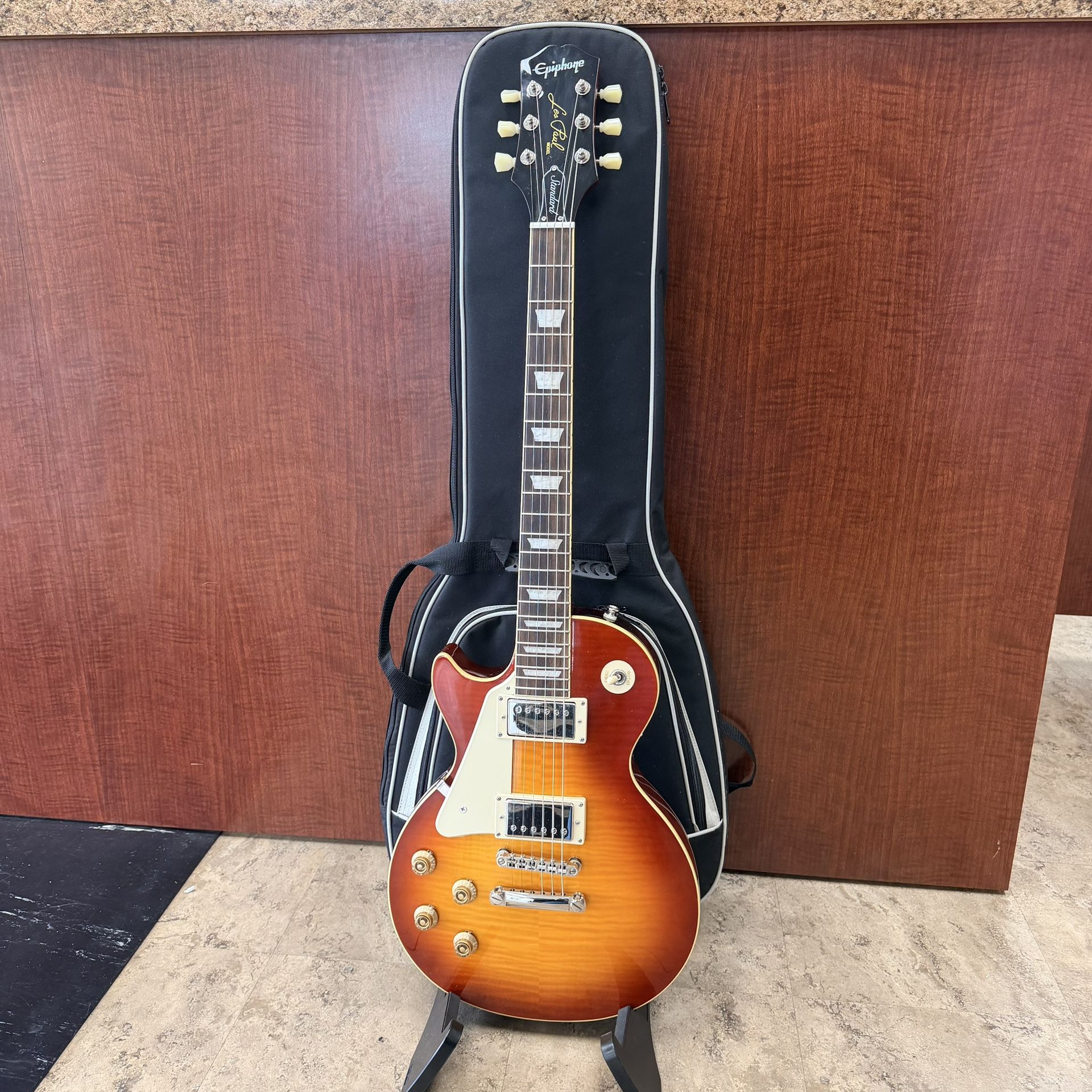 EPIPHONE LES PAUL STANDARD LEFTY 6 STRING ELECTRIC GUITAR
