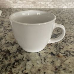 6 Stoneware Coffee Cups 