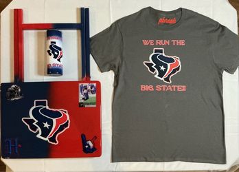 TEXANS Custom TV Tray & Tumbler Pack