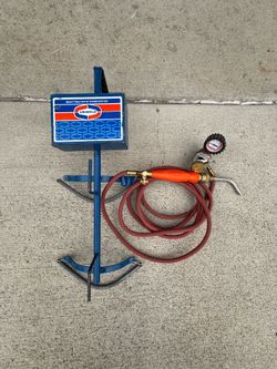 Uniweld B-Tank Welding Torch with Tank Caddy