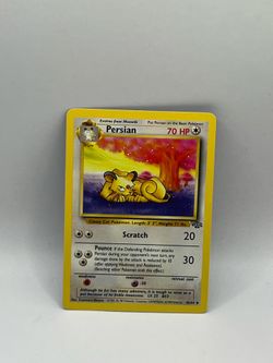 Pokemon Jungle Persian Card #42