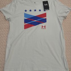 NWT Under Armour Freedom MFO USA T-Shirt Tee Top Size L