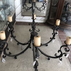 Wrought Iron Chandelier