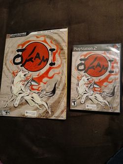 Okami And Strategy Guide Playstation 2