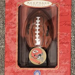 Kansas City Chiefs Official NFL Christmas Ornament 