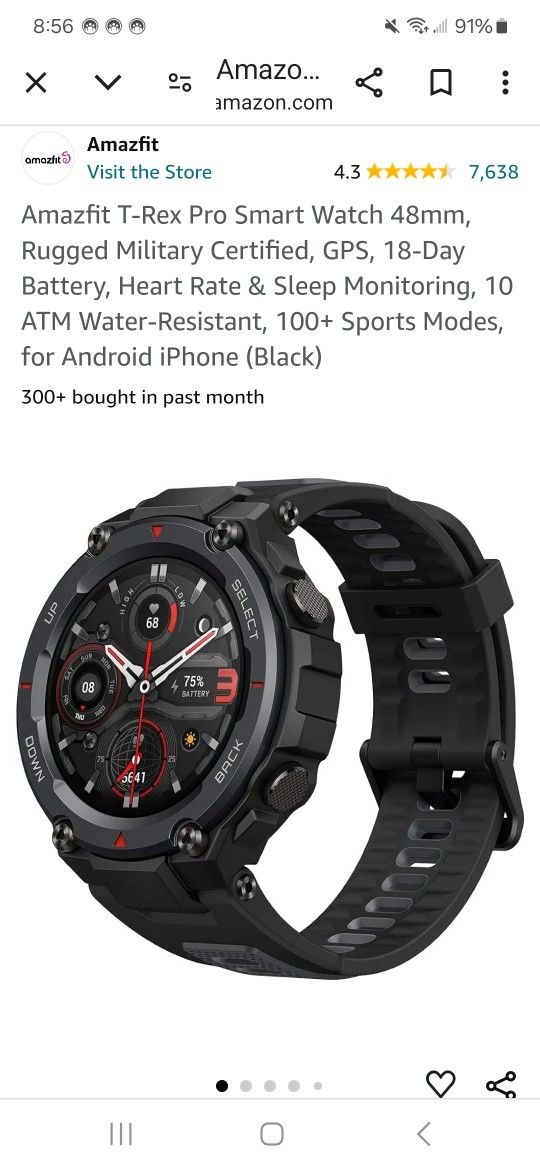 Amazfit T Rex Pro