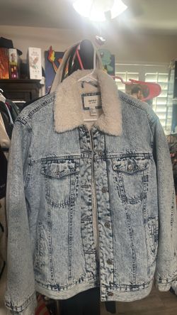 Cozy Jean jacket warm thick