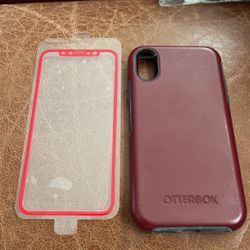 iPhone X Cover And Glass Protection 