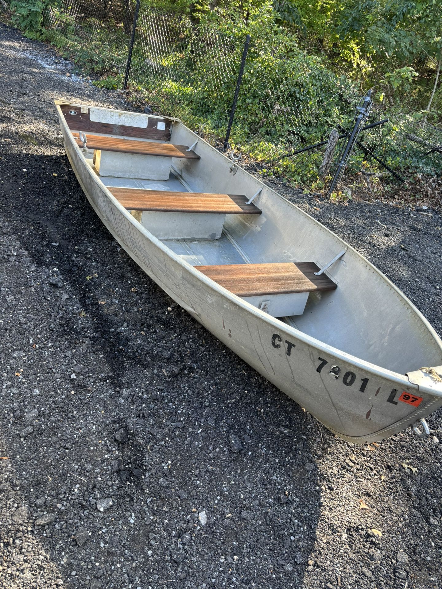 12ft Grumman Aluminum Jon Boat 
