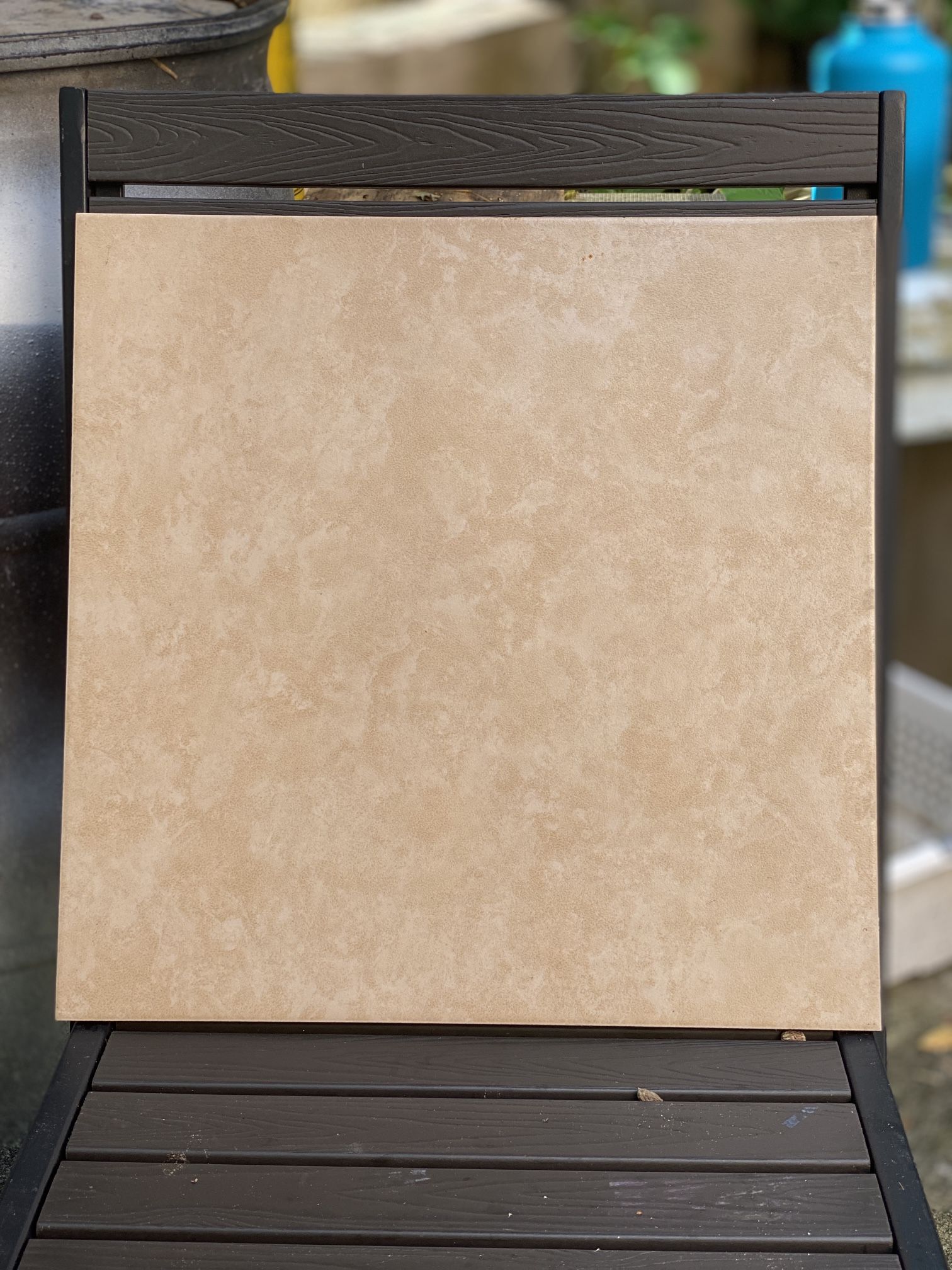 Surface Source 17-1/4" x 17-1/4" Phoenix Beige Unglazed Ceramic Tile
