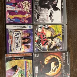 Various Games Lot