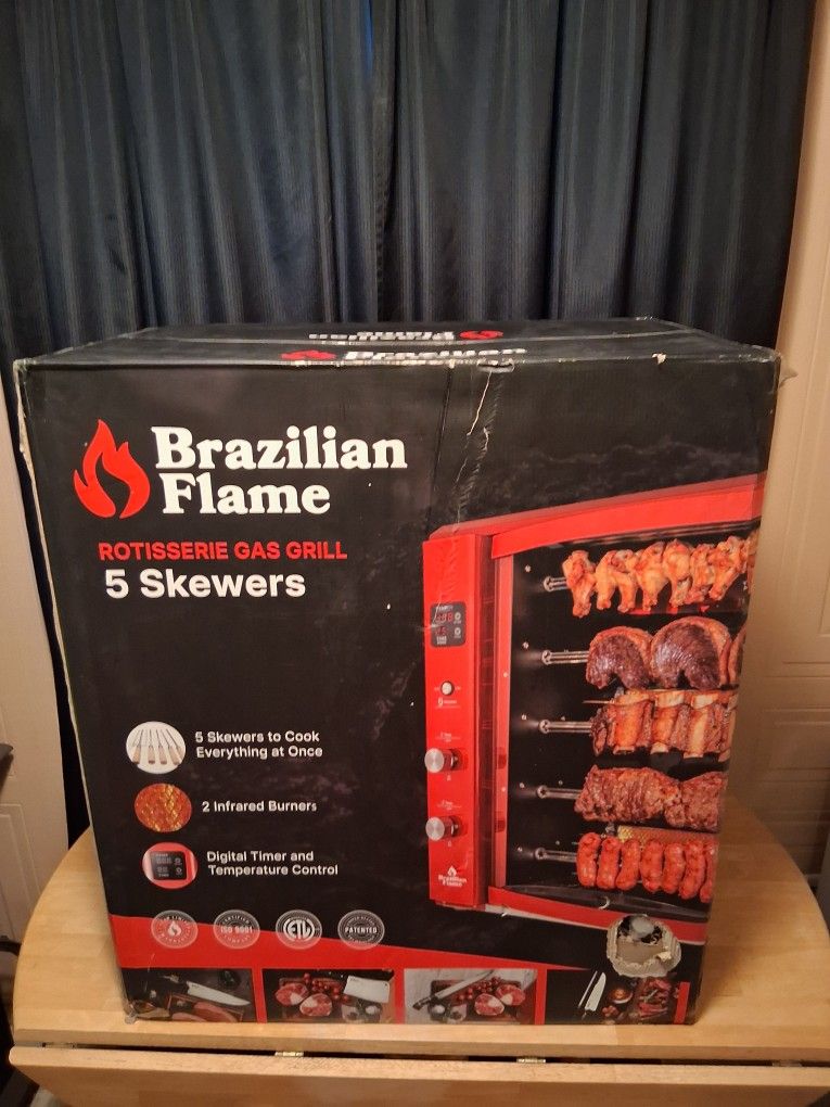 Rotisserie Gas Grill
