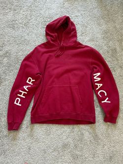 Pharmacy Boardshop Diamond Logo Pullover Hoodie Maroon Size L