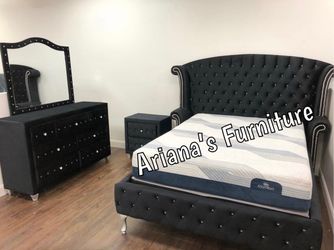 new queen bed dresser mirror nightstand