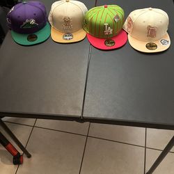 La dodgers, Detroit tigers, Milwaukee Bucks Fitted Caps
