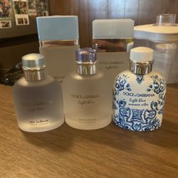 NEW Dolce & Gabbana Light Blue Fragrances for Men & Women 