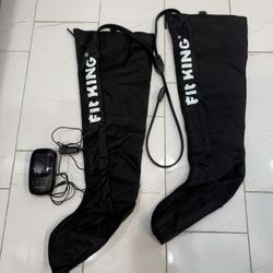 FIT KING Advanced Foot and Leg Air Massage Boots Remote Controlled 