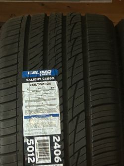 New 255/35R20 Celimo Salient $$171 PER TIRE