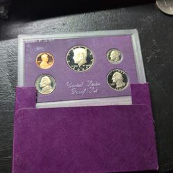 1987 Proof Set- ($15)