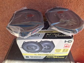 SPEAKERS BOSINAS 6X8 NUEVAS NEW ABLO ESPAÑOL