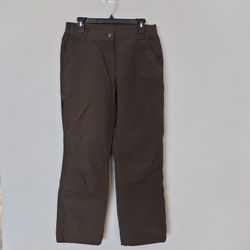 Crivit Outdoor Cargo Pants Dark Khaki Size 31 FROM GERMANY - CHECK THE MEASUREMENTS