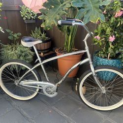 Silver Grey Cruiser Bike | Giant Simple Single