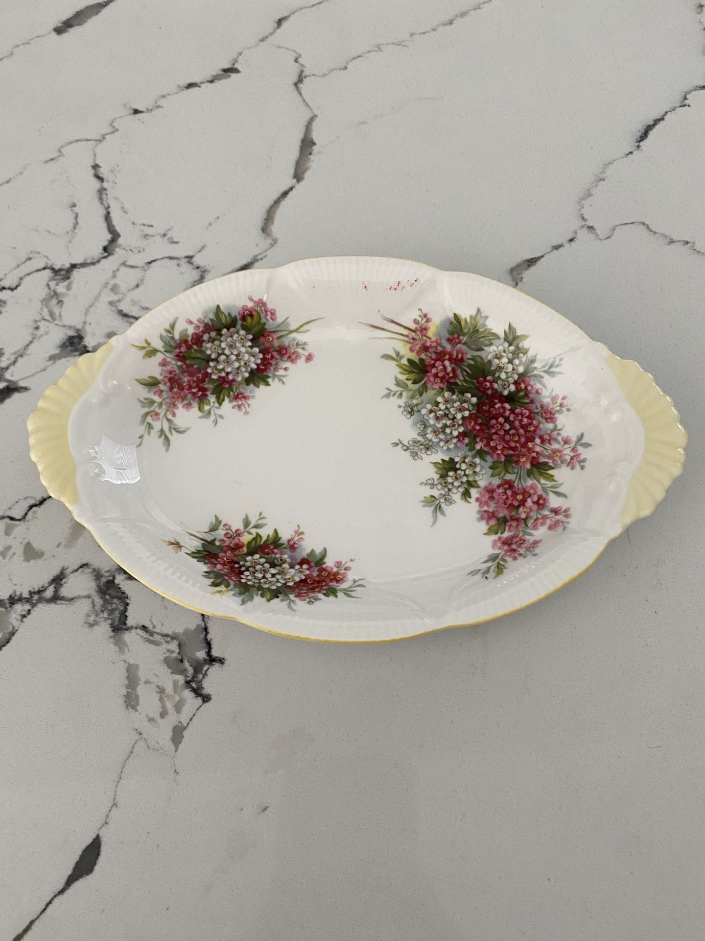 Bone China Trinket dish, English China Dish, Relish Dish, Shabby Chic, Collectibles, Royal Albert, Floral, Vintage
