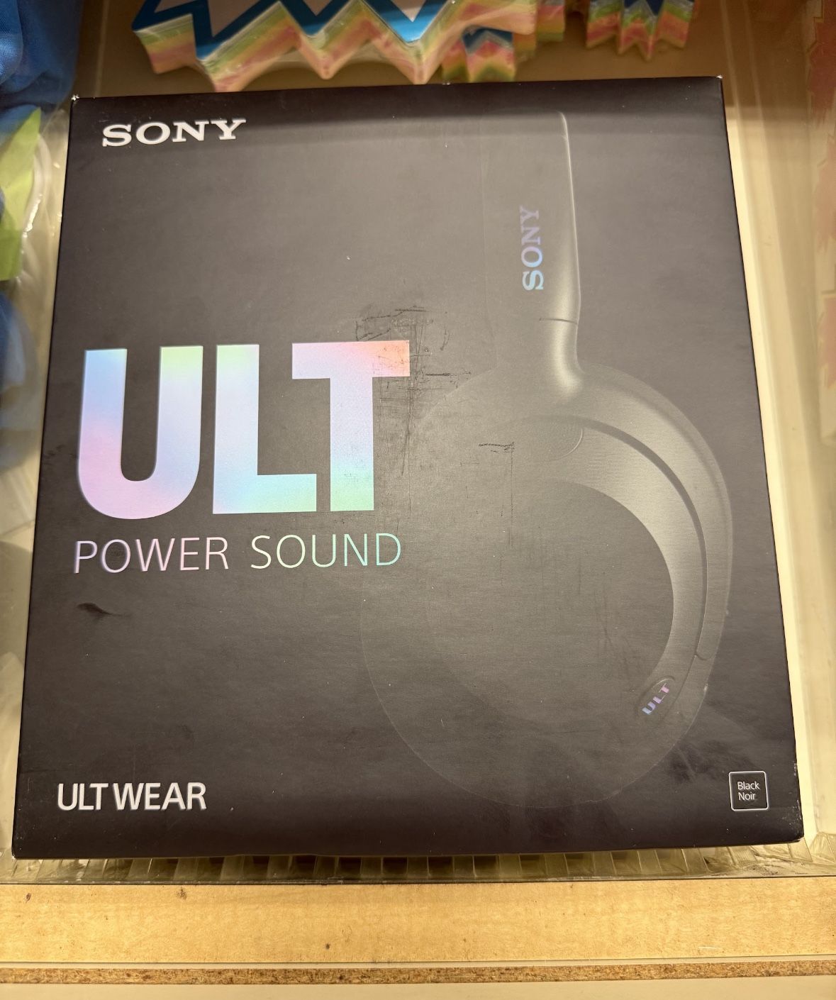 Sony ULT WEAR Over-Ear Headphones Wireless Noise Canceling in Black - WHULT900NB