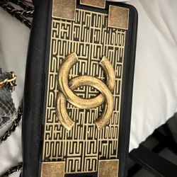 Authentic Chanel Lamb Skin Boy Flap Bag. Moving Sale Must Go Clean Good Newly Conditions 