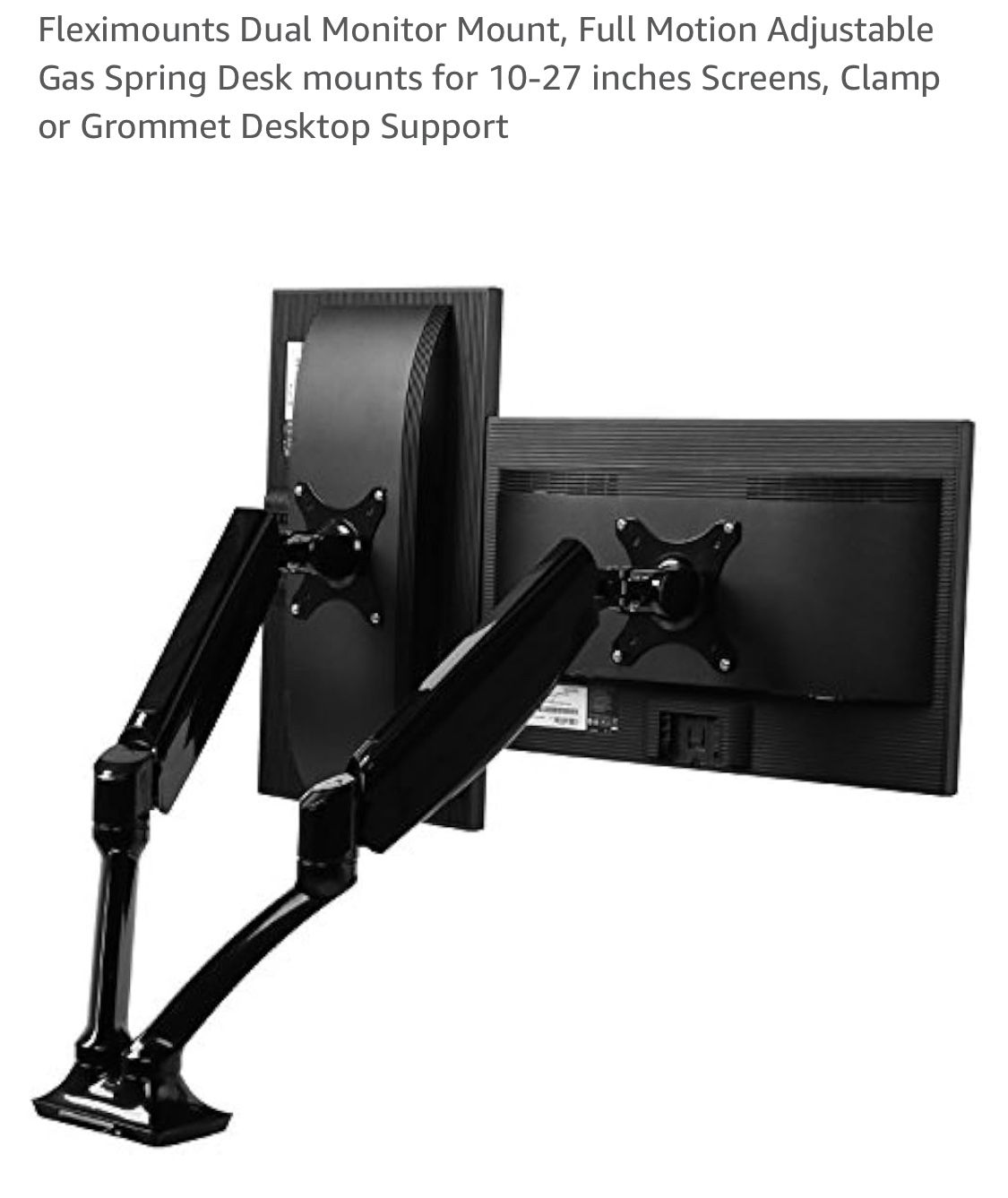 Dual Monitor Mount