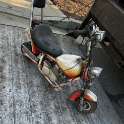 Mini Bike Not Working Selling As Is 