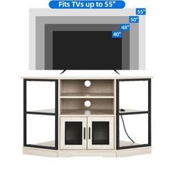 Yitahome TV  Stand  Up To 55" With Power  Outlet