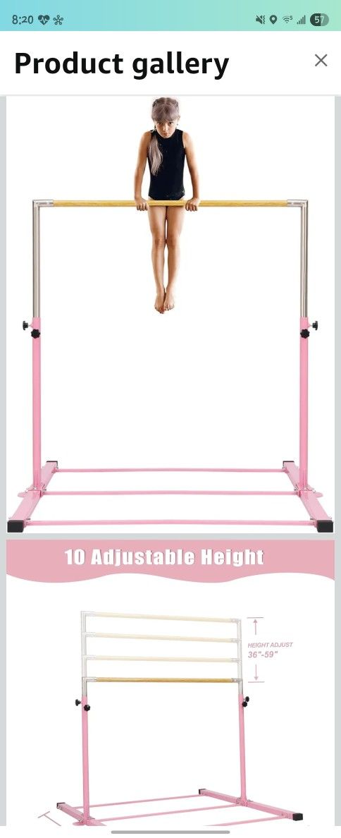 Gymnastics Bar