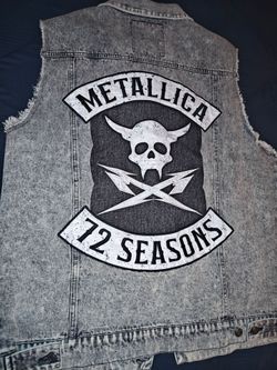 (XL) Metallica 72 Seasons Battle Vest