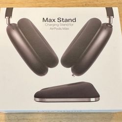 Apple AirPods Max Space Gray Lightning w/ WaterField Case + Max Stand