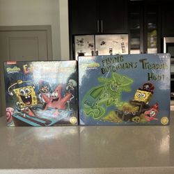 SpongeBob Hot Topic Board Games 
