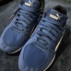 Blue Pumas Size 4