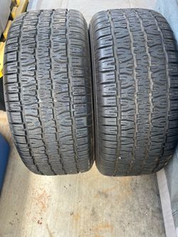 Bfgoodrich 255-60R15 tires